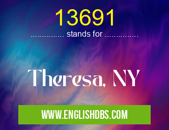 13691 means Theresa, NY 13691