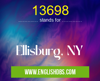 13698 means Ellisburg, NY 13698