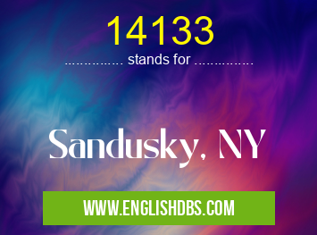 14133 means Sandusky, NY 14133