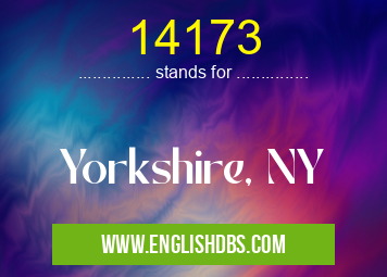 14173 means Yorkshire, NY 14173