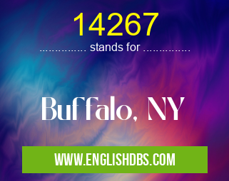 14267 means Buffalo, NY 14267