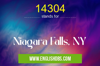 14304 means Niagara Falls, NY 14304