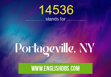 14536 means Portageville, NY 14536