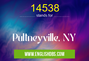 14538 means Pultneyville, NY 14538