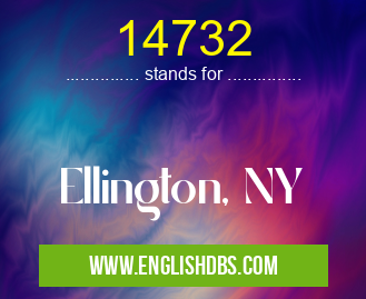 14732 means Ellington, NY 14732