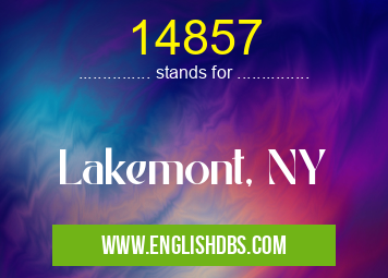 14857 means Lakemont, NY 14857