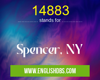 14883 means Spencer, NY 14883