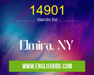 14901 means Elmira, NY 14901
