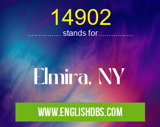 14902 means Elmira, NY 14902