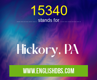 15340 means Hickory, PA 15340
