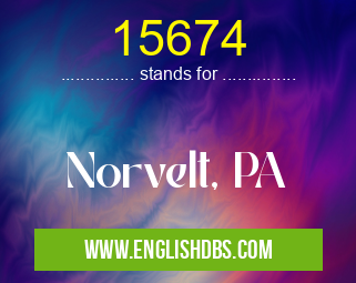 15674 means Norvelt, PA 15674
