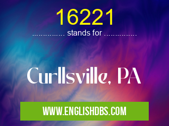 16221 means Curllsville, PA 16221