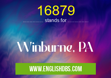 16879 means Winburne, PA 16879
