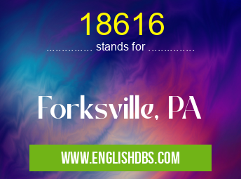 18616 means Forksville, PA 18616