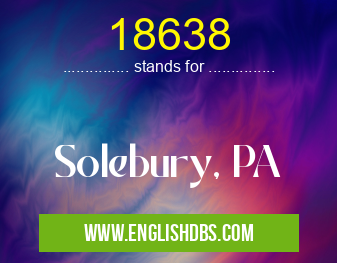 18638 means Solebury, PA 18638