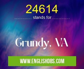 24614 means Grundy, VA 24614