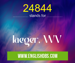 24844 means Iaeger, WV 24844