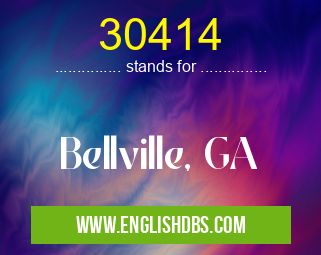 30414 means Bellville, GA 30414