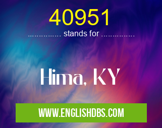 40951 means Hima, KY 40951
