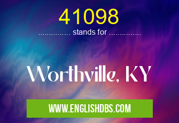 41098 means Worthville, KY 41098