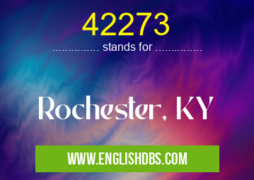 42273 means Rochester, KY 42273