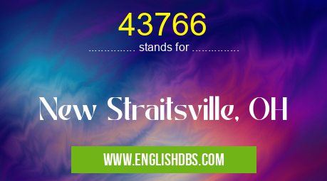 43766 means New Straitsville, OH 43766