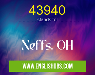 43940 means Neffs, OH 43940