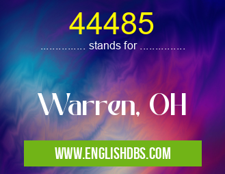 44485 means Warren, OH 44485