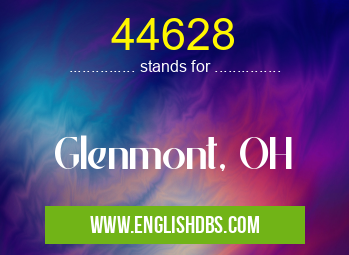 44628 means Glenmont, OH 44628