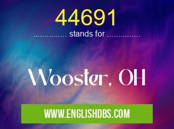 44691 means Wooster, OH 44691
