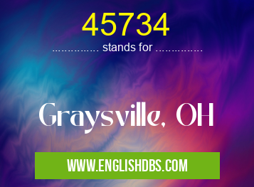 45734 means Graysville, OH 45734