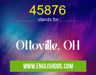 45876 means Ottoville, OH 45876