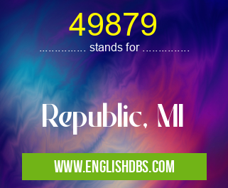 49879 means Republic, MI 49879