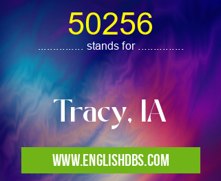 50256 means Tracy, IA 50256