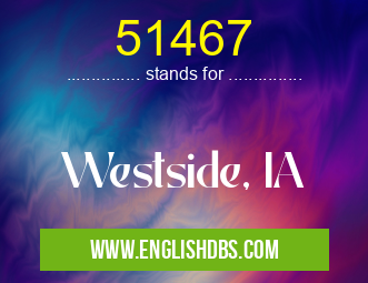 51467 means Westside, IA 51467