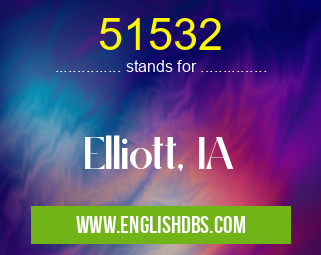 51532 means Elliott, IA 51532