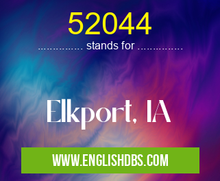 52044 means Elkport, IA 52044