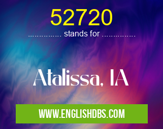 52720 means Atalissa, IA 52720