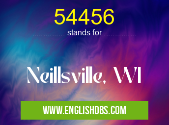 54456 means Neillsville, WI 54456
