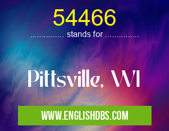 54466 means Pittsville, WI 54466