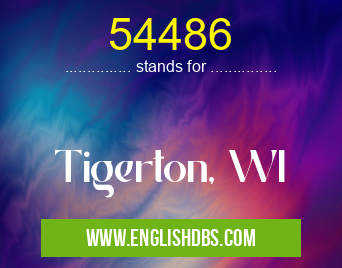 54486 means Tigerton, WI 54486