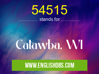 54515 means Catawba, WI 54515