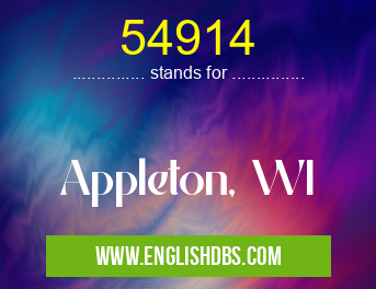 54914 means Appleton, WI 54914