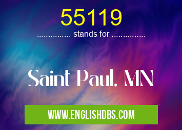 55119 means Saint Paul, MN 55119