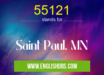 55121 means Saint Paul, MN 55121