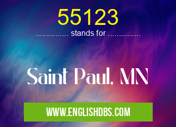 55123 means Saint Paul, MN 55123