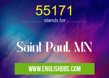 55171 means Saint Paul, MN 55171