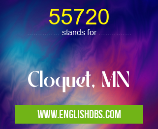 55720 means Cloquet, MN 55720