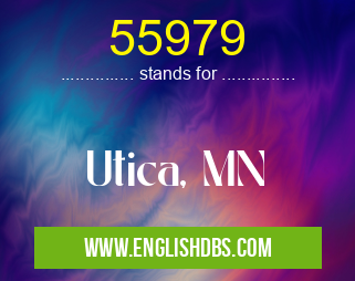 55979 means Utica, MN 55979