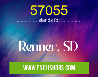 57055 means Renner, SD 57055